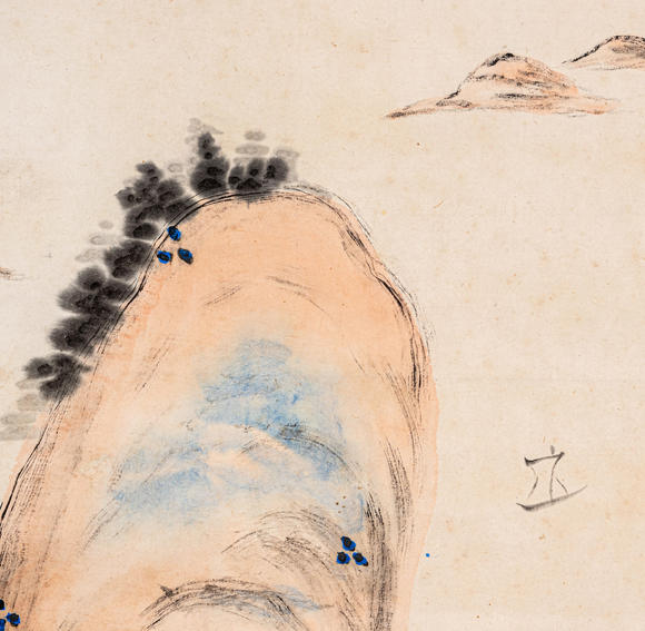春和美術(shù)錢(qián)廋鐵山水