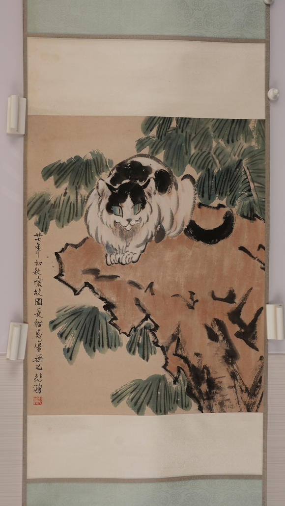 華岳國際徐悲鴻  貓趣