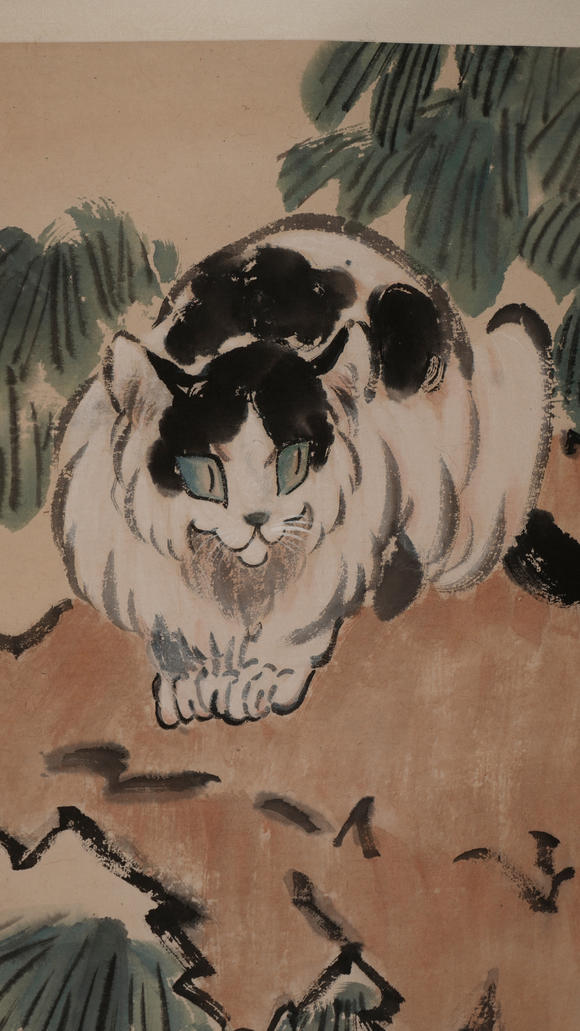華岳國(guó)際徐悲鴻  貓趣