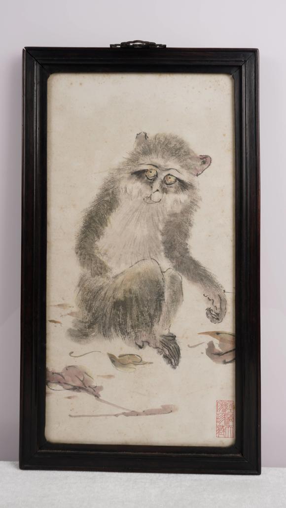 華岳國際趙少昂  靈猴