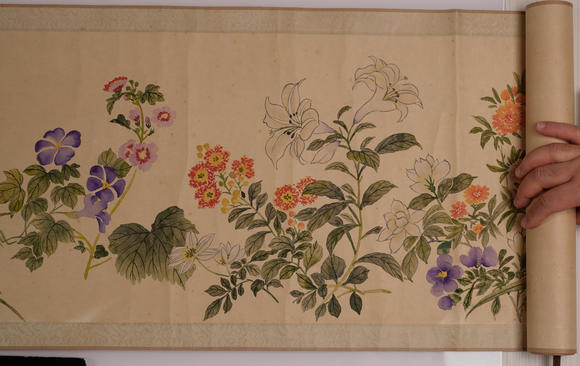 華岳國際居廉  百花圖