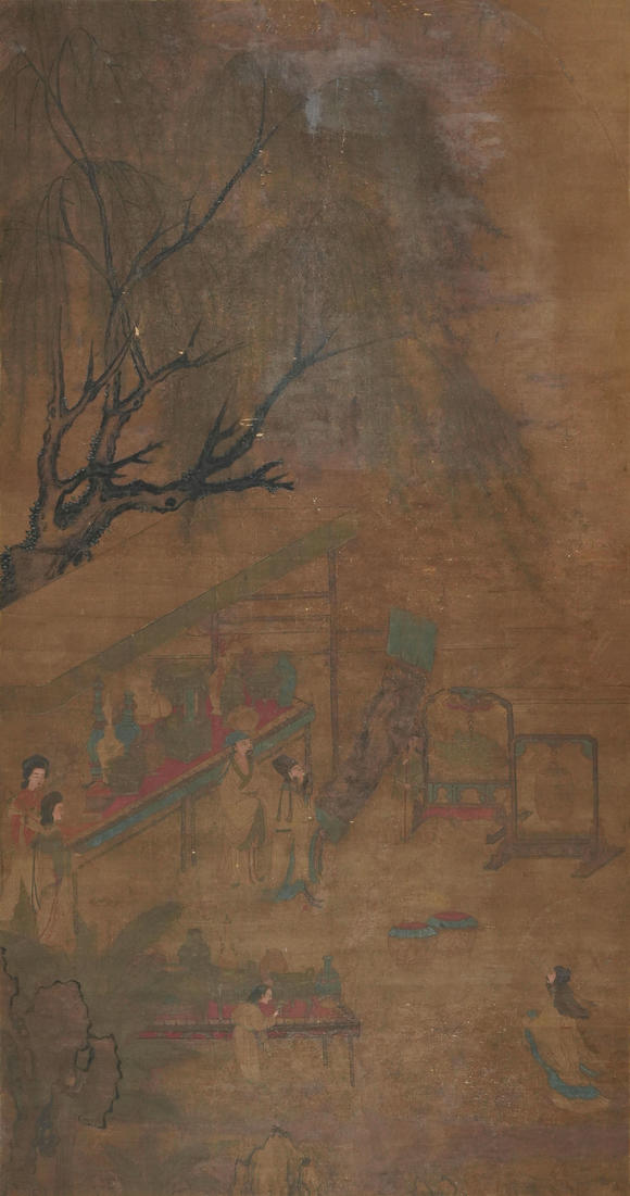 北京懋隆拍賣佚名 賞古圖