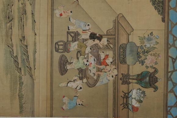 北京懋隆拍賣佚名 百子圖