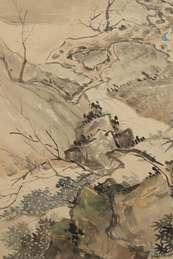 北京懋隆拍賣劉凌滄 徘徊自照臨溪水