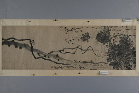 北京懋隆拍賣(mài)齊白石  藤蘿