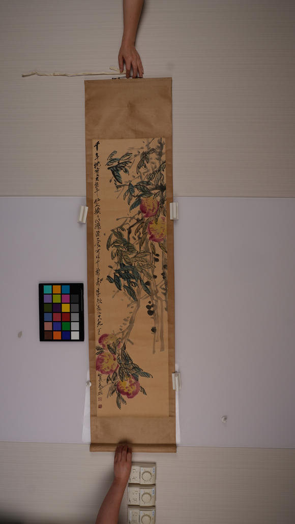 華岳國際吳昌碩  花果圖