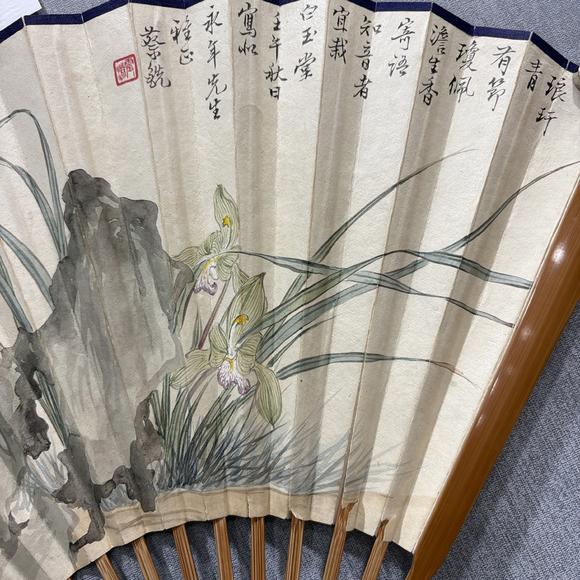 南京十竹齋蔡銑 高振霄 蘭竹石 書法