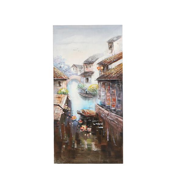 北京億宬江南水鄉(xiāng)油畫