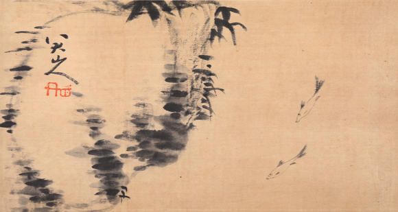 萬(wàn)領(lǐng)國(guó)際八大山人  花鳥(niǎo)雙挖
