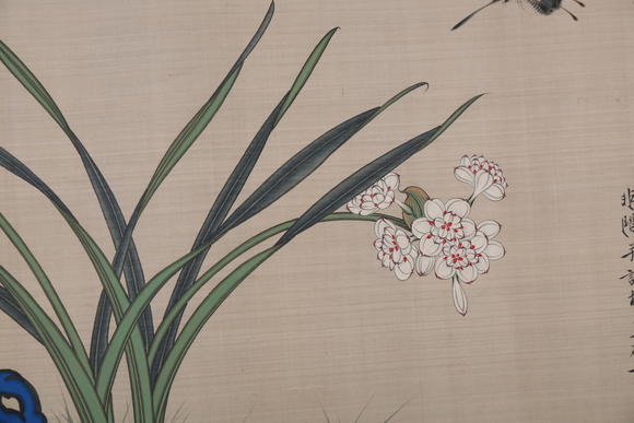 萬領(lǐng)國際于非闇  花蝶圖