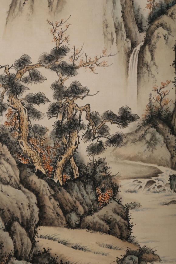 萬領(lǐng)國際陳少梅  山水