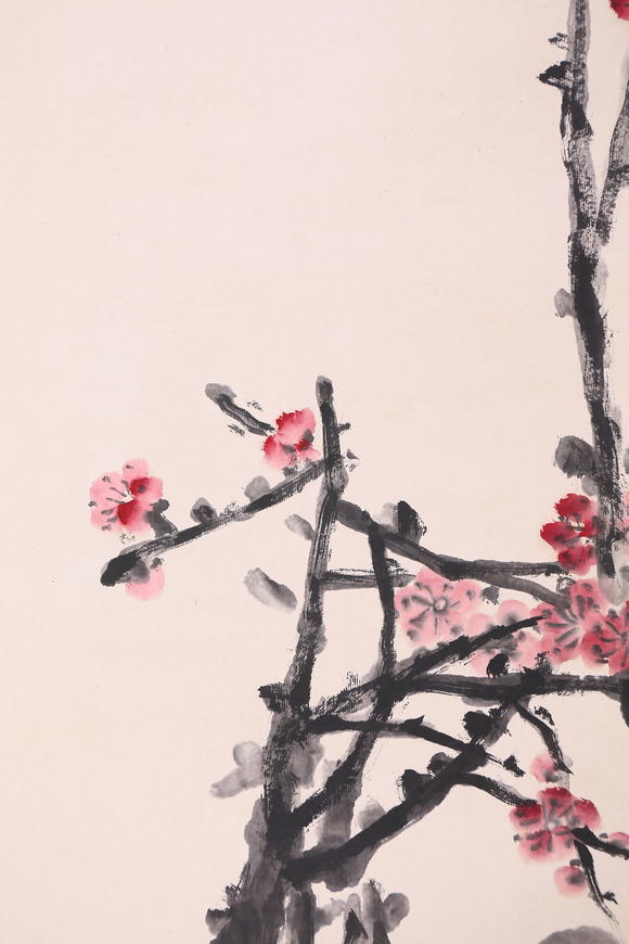 萬領(lǐng)國際吳昌碩  梅花