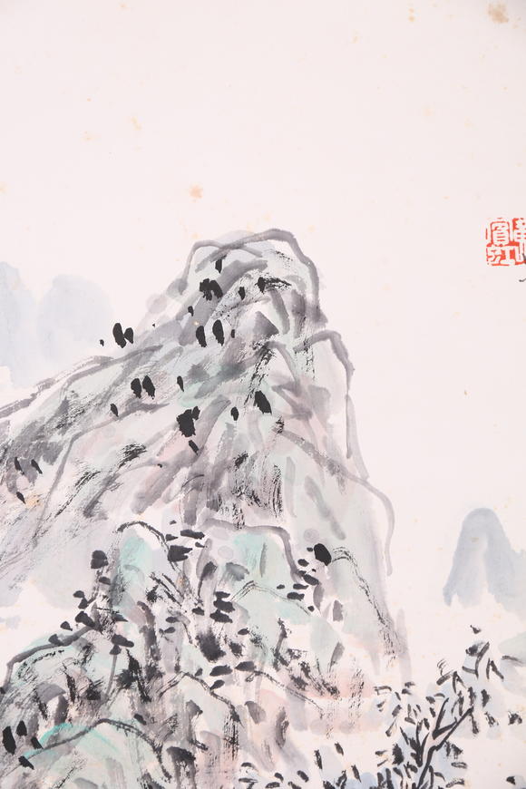 萬領(lǐng)國際黃賓虹  山水