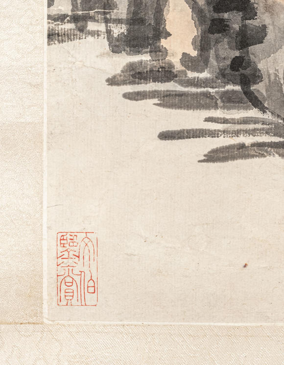 萬領(lǐng)國(guó)際黃賓虹  山水