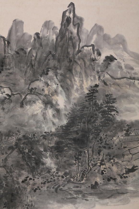 萬(wàn)領(lǐng)國(guó)際黃賓虹  山水
