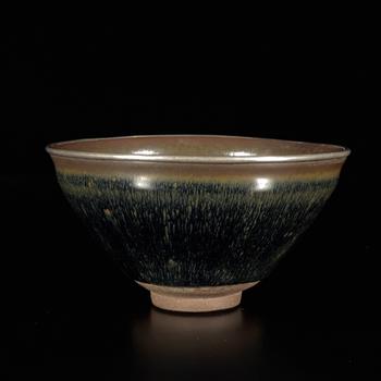 南宋 建窯 禾目天目碗