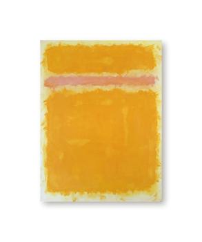 MARK ROTHKO (1903-1970), ATTRIBUTED TO, OIL PAPER LAID DOWN ON CANVAS