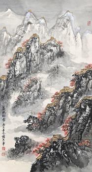 陳大章 長(zhǎng)城初雪