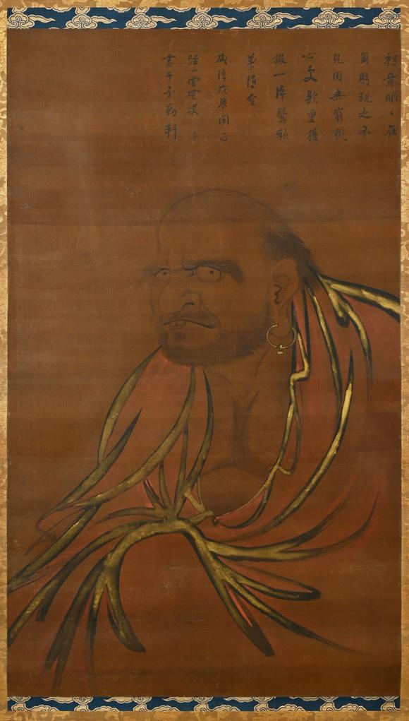 三杉美術(shù)|三杉美術(shù)2026年荷風(fēng)拾珍藝術(shù)品拍賣會(huì)虛堂智愚 祖師法相圖