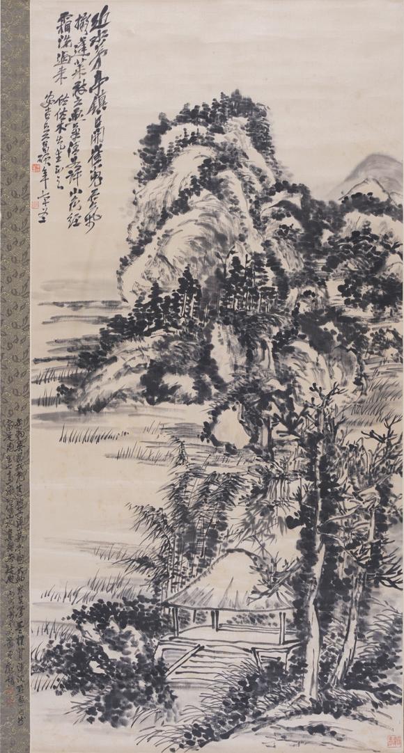 東京SAKURA拍賣（東京櫻花拍賣）|東京櫻花第十三期藝術品拍賣會（七月）吳昌碩 溪山茅亭圖