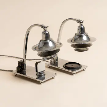 Maison Desny, Paris Pair of table lamps