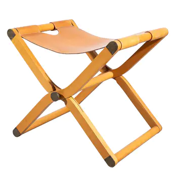 Rena Dumas (French 1937-2009) for Hermes, Paris 'Pippa' Folding Stool