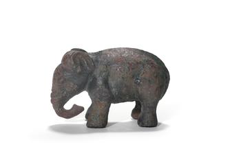 Statuette d’éléphant en bronze, 1–6 ap. J.-C.