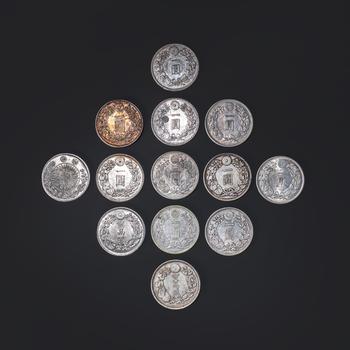 日本各類純銀幣 13點(diǎn)
