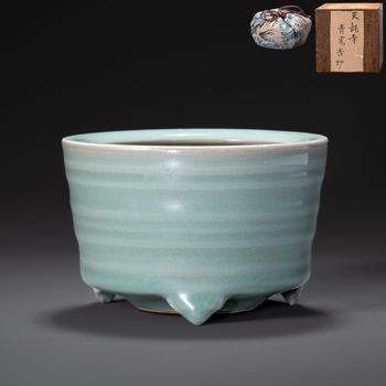 青磁香爐