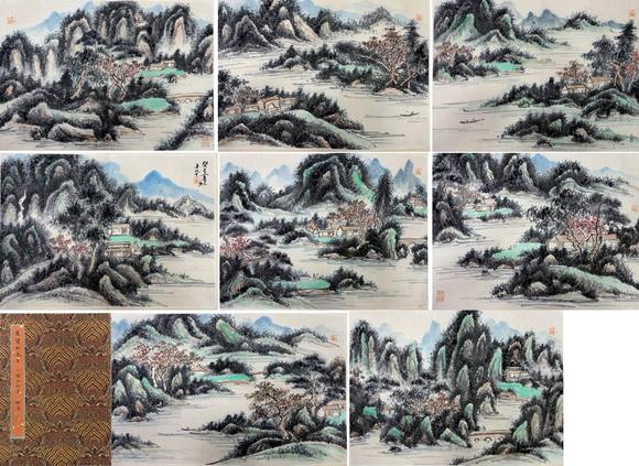東京蕓術(shù)|2026東京蕓術(shù)競売春季藝術(shù)品拍賣會黃賓虹 山水 八開冊頁