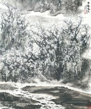 宋雨桂 幽壑溪水
