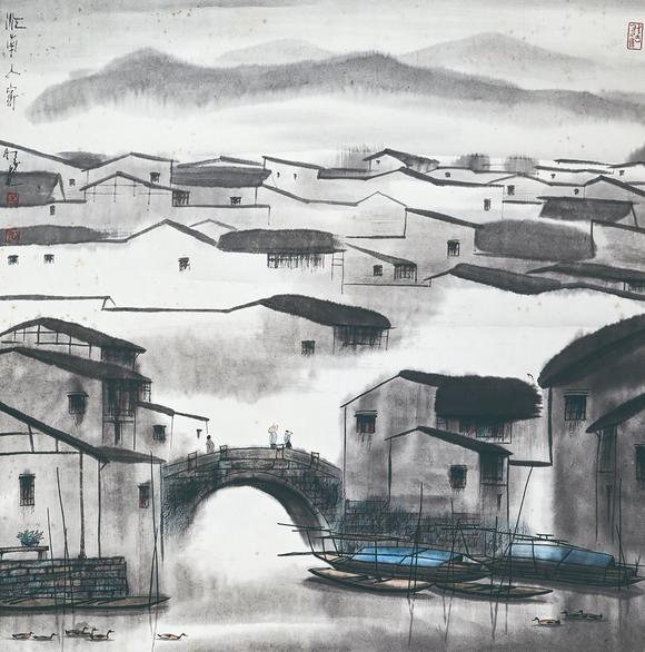北京萬(wàn)歷|萬(wàn)歷國(guó)際2026年春季藝術(shù)品同步拍賣會(huì)楊明義 江南水鄉(xiāng)
