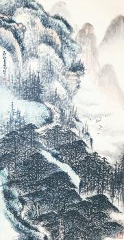 黎雄才 山水