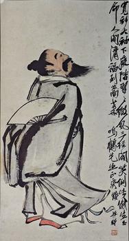 齊璜 高士圖人物
