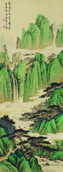 黃君璧 松鶴高士