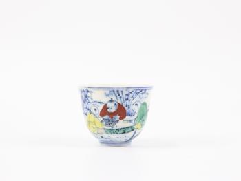 成化年制半彩對(duì)弈杯