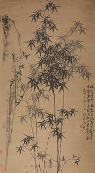 墨竹[日本回流原裝原裱]