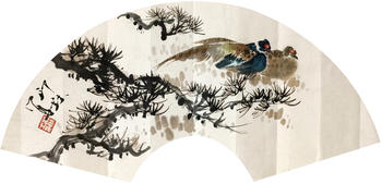 蕭朗 花鳥