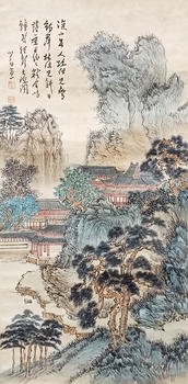 溥心畬 山水