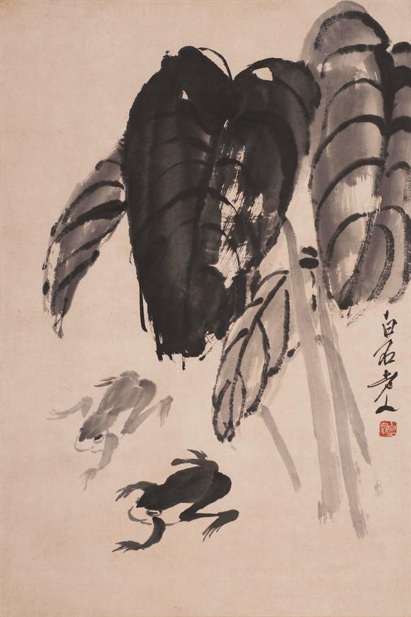 上海雅藏|上海雅藏2026年夏季藝術(shù)品拍賣會(huì)齊白石 雙蛙