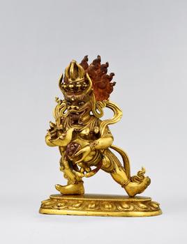 清乾隆  獨雄大威德金剛