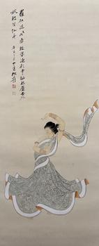 張大千 仕女