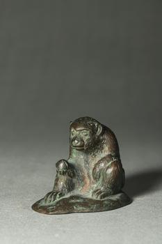 清代 銅猴紙鎮(zhèn)
