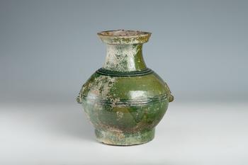 漢代 綠釉瓶