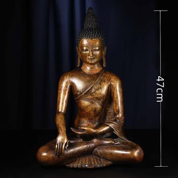 合金銅釋迦牟尼佛