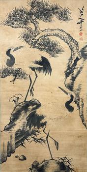 八大山人 松鶴延年