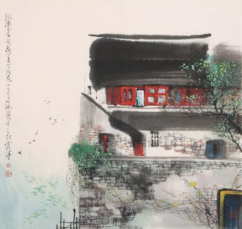 劉懋善 山水