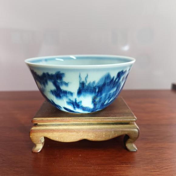 虎符拍賣|浙江虎符2026秋季藝術(shù)品拍賣會(huì)青花龍紋臥足杯