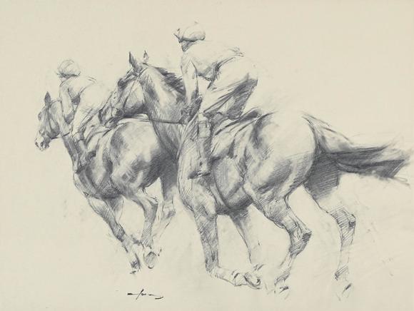 Dreweattsλ GRAHAM ISOM (BRITISH B.1945), NEWBURY