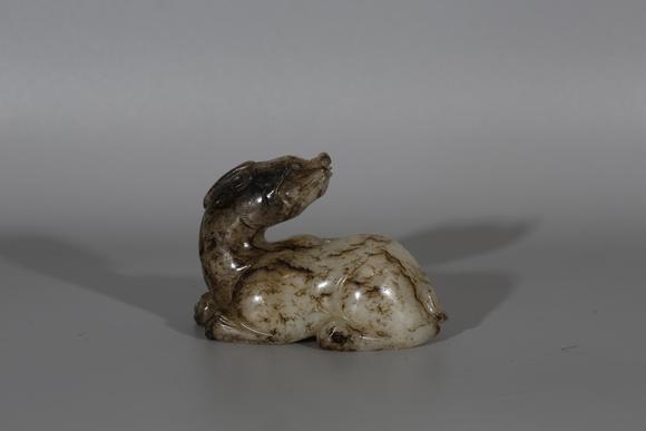 東京SAKURA拍賣（櫻花拍賣）明 白玉瑞獸玩件
